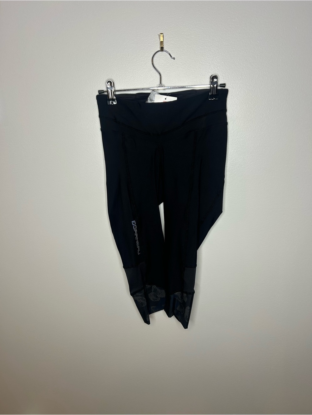 Black Performance Bike Shorts with Mesh Trim by Garneau❤️NWT